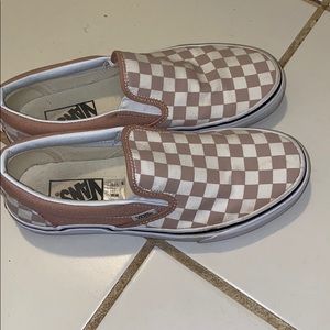 Checkered Vans